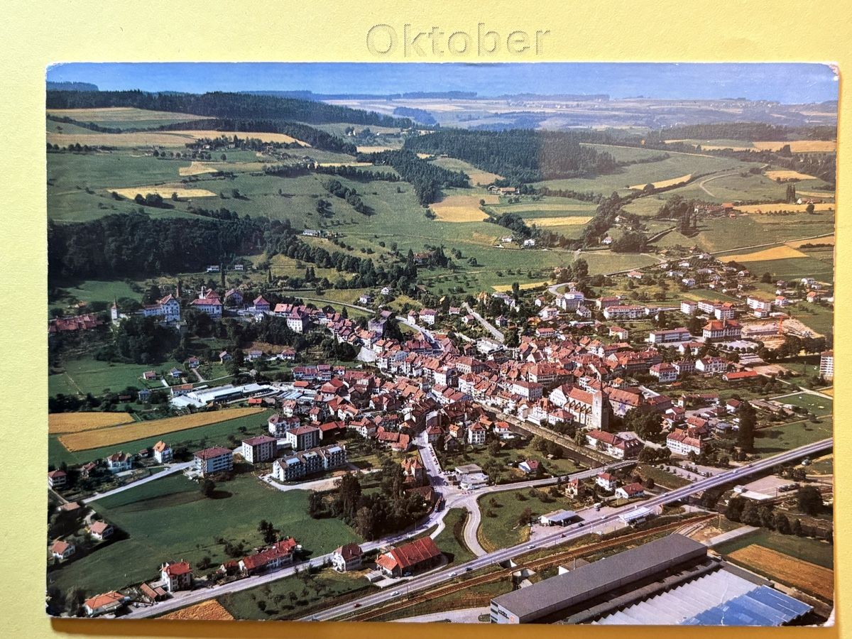 Ansichtskarten: AK von Moudon – Gebraucht aus Rümlang von Kartenpost1