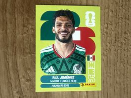 Panini FIFA World Cup 2026 Sticker Raúl Jiménez MEX 17