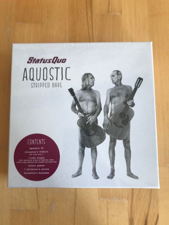 Status Quo – Aquostic Stripped Bare BOX SET | Kaufen auf Ricardo