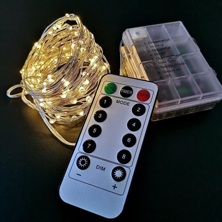 SKYLANTERN LED Lichterkette 10 M, 10 E27 Fassungen, IP65 Wasserdicht – Für Garten, Terrasse & Events