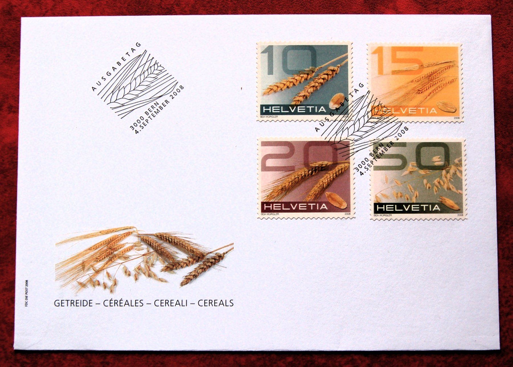 Tutti i francobolli: Suisse - 7 FDC différentes – Usato da Gland venduto da pas_wxw 2