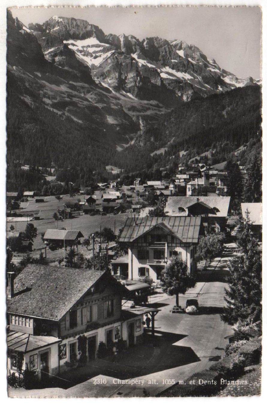 Cartes postales: CHAMPÉRY et Dents Blanches - Auto – Neuf (Voir description) à Jona par philajona