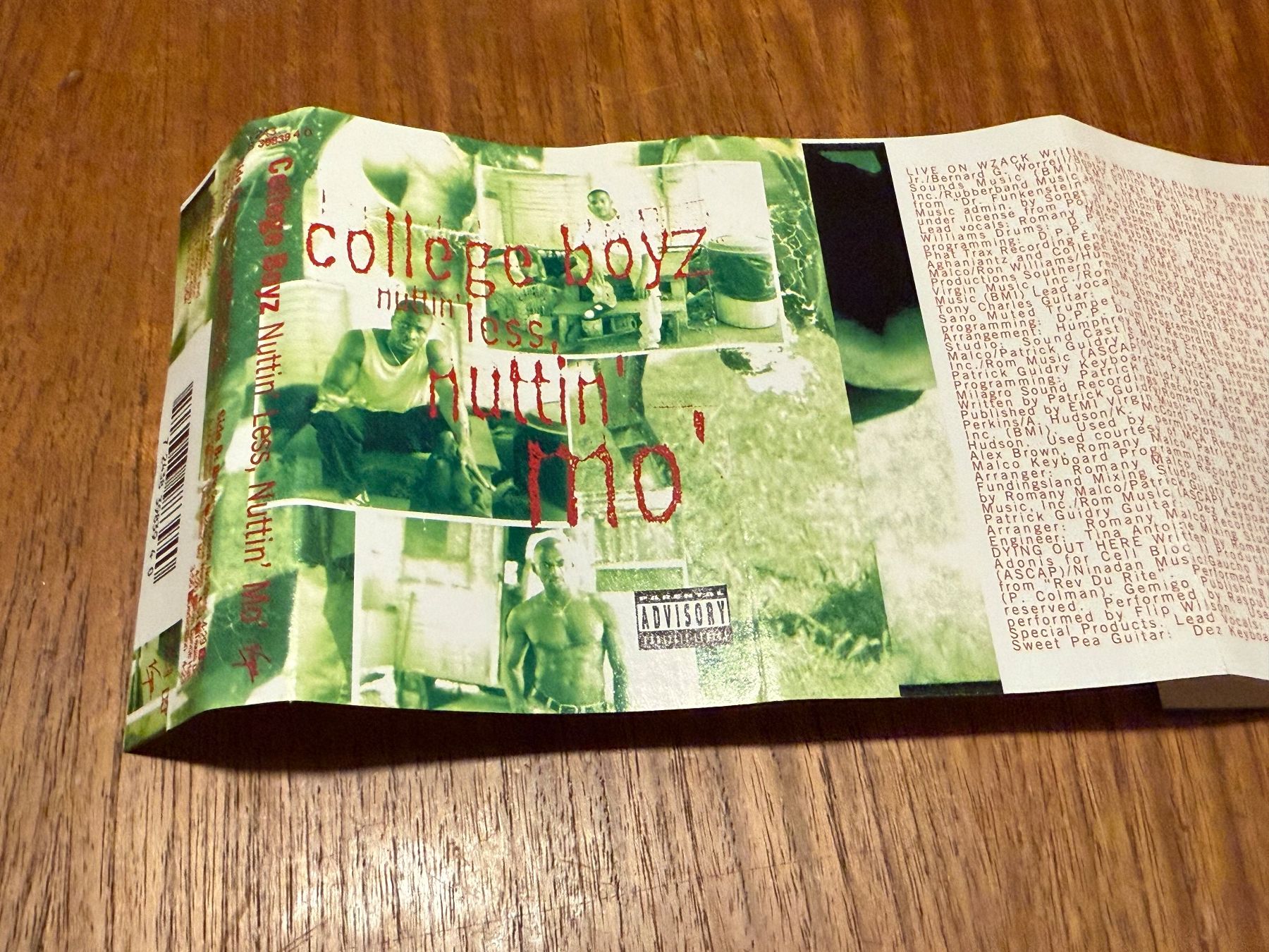 Kompaktkassetten: College Boyz - Nuttin' Less Nuttin' Mo'  MC – Gebraucht aus Delémont von cpop 1