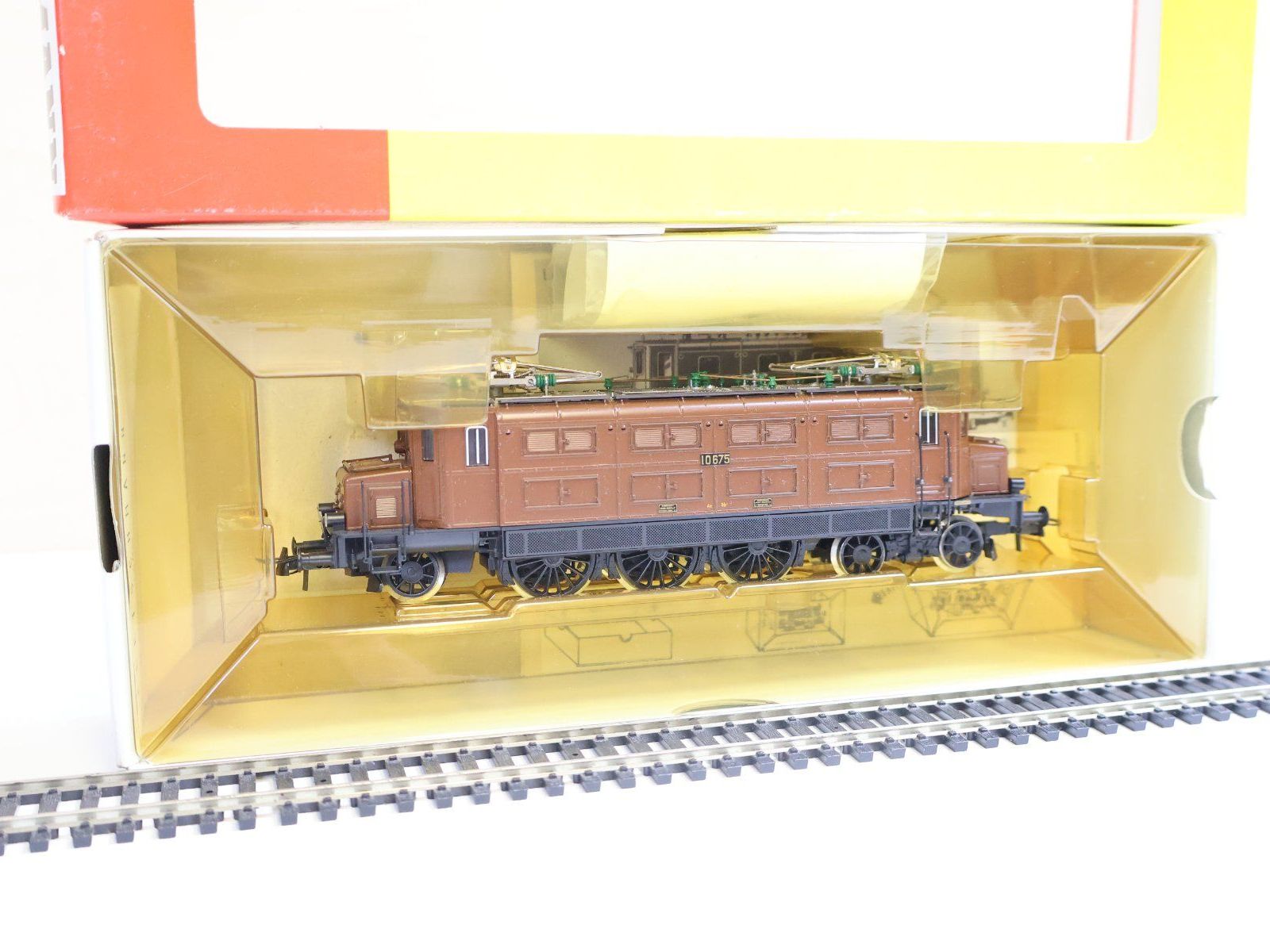 Fleischmann Modelleisenbahnen: Fleischmann SBB Ae 3/6 E-Lok "braun" 4345 - NP: 340.- – Gebraucht aus Winterthur von Monstera