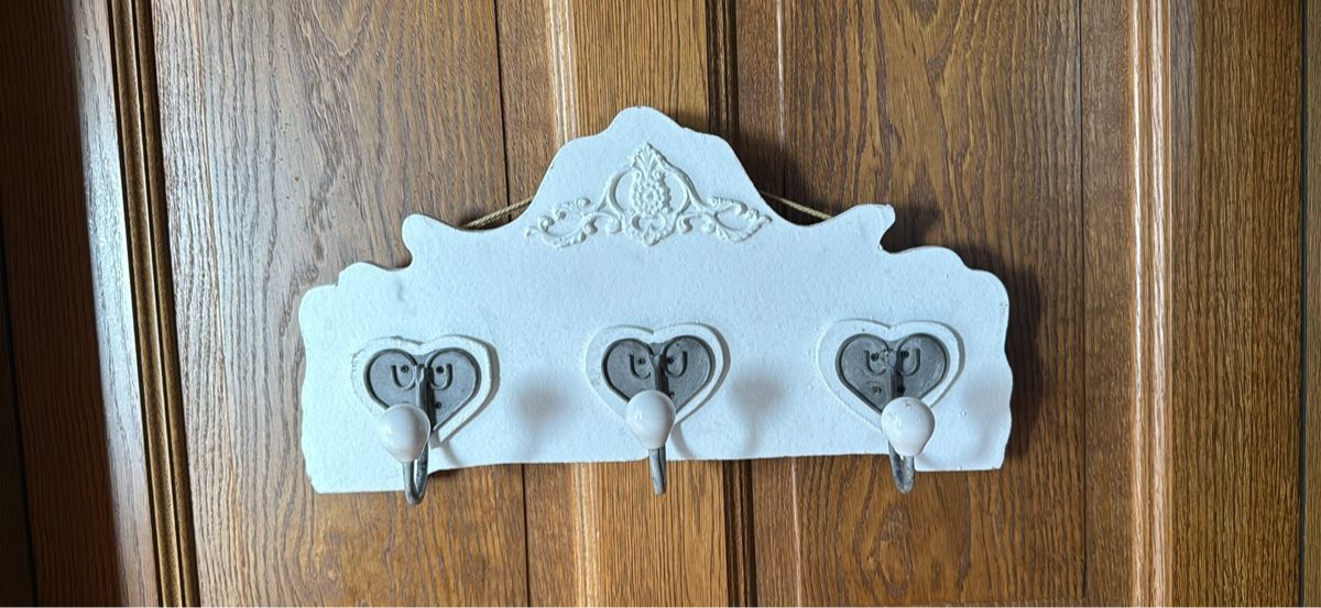 Guardaroba: Shabby Chic Hakenleiste  – Usato da Schaffhausen venduto da Ibag