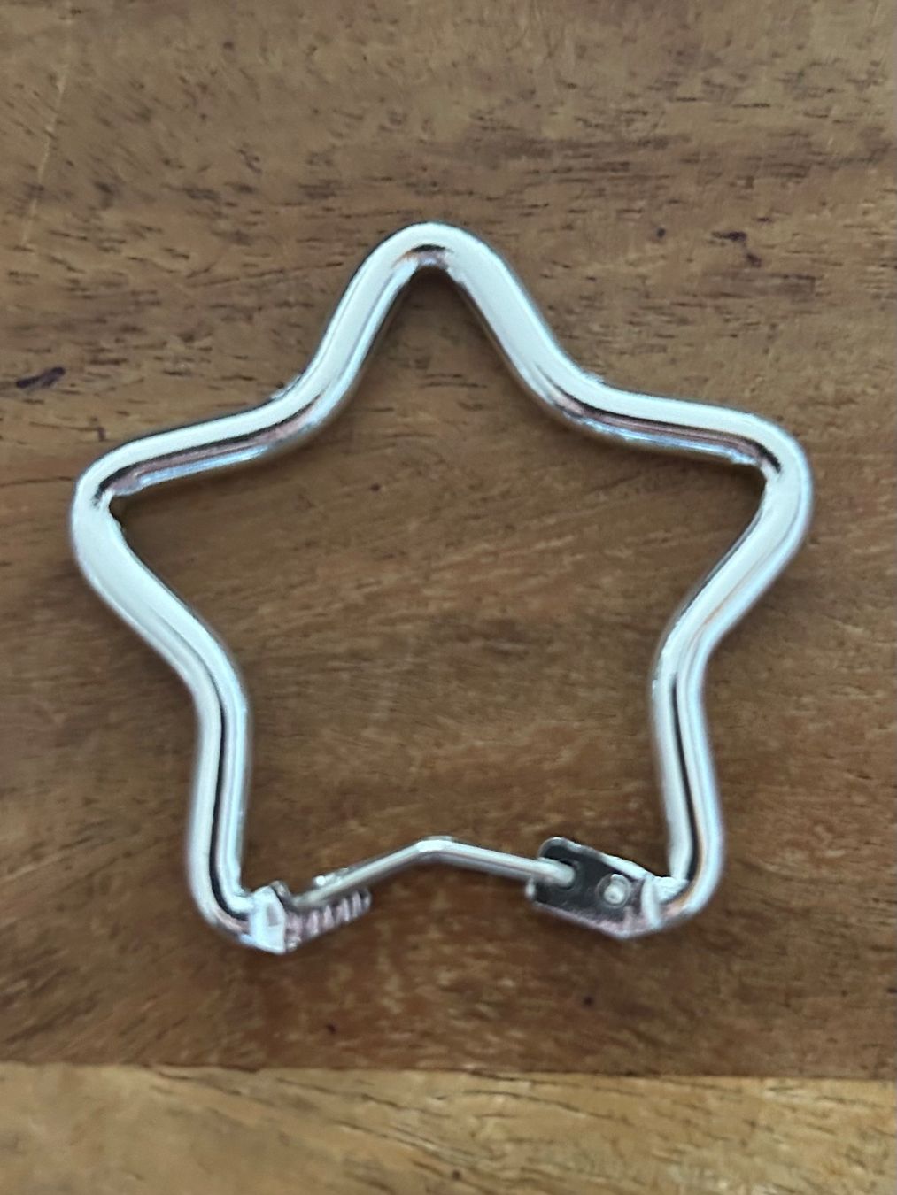 Attrezzatura da arrampicata: Kleiner Karabiner in Sternform NEU – Nuovo e nell'imballaggio originale da Geneve venduto da vane267