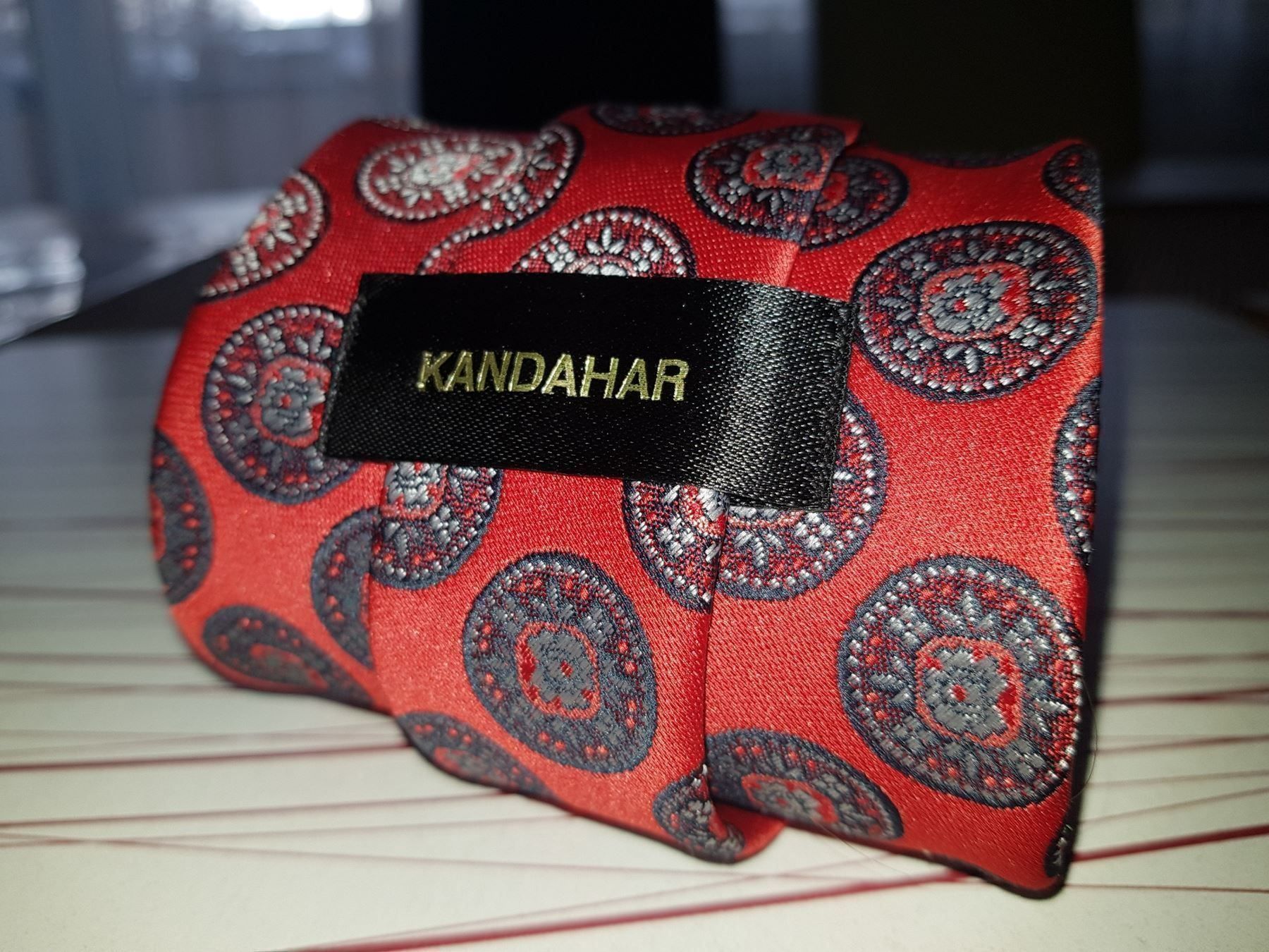 Cravatte: Cravate KANDAHAR 100 % polyester – Usato da Cossonay-ville venduto da Super-Price-Quality 9