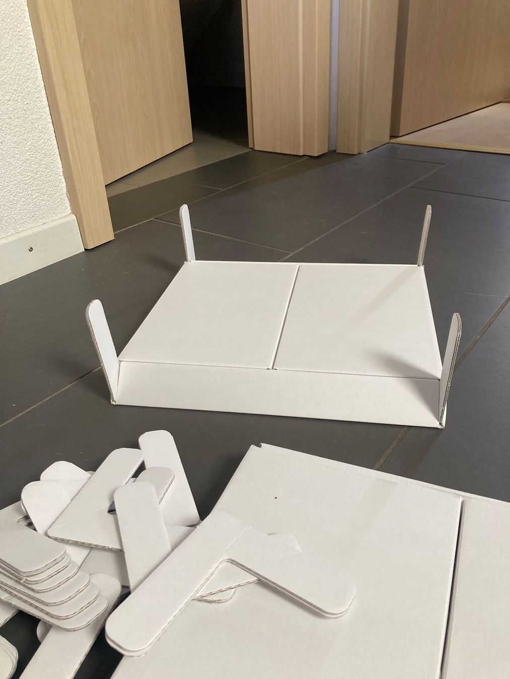 Étagères: Regal Würfel Element aus Pappe weiss – D'occasion à Hettiswil par libaso 2