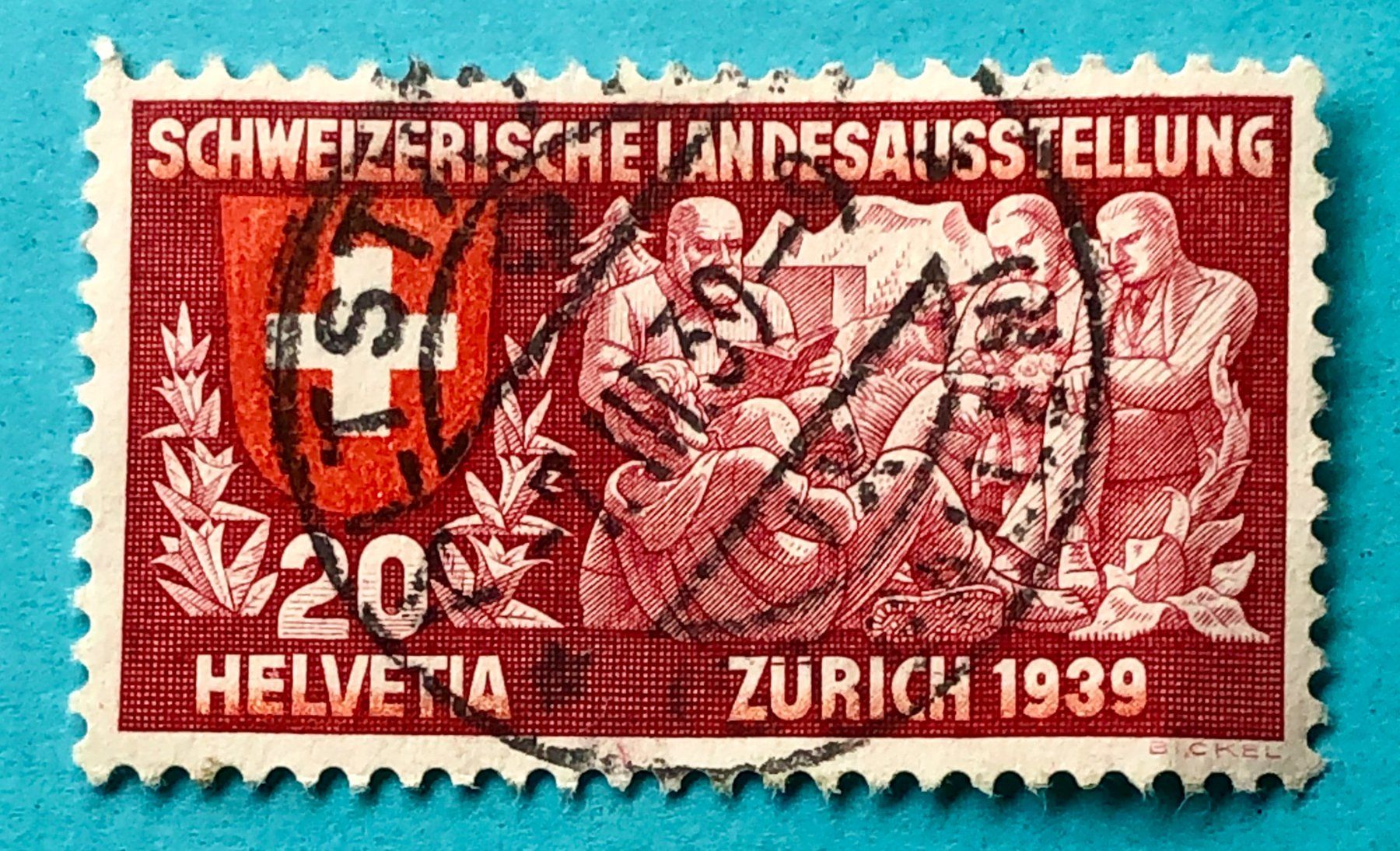 Tous les timbres:  Nr.220 Stempelt  – D'occasion à Aarau par Billa007