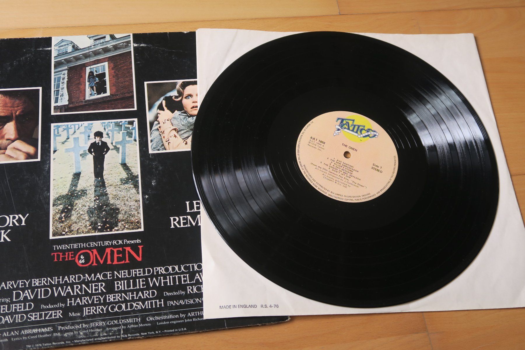 Schallplatten: The Omen - Original Motion Picture Soundtrack – Gebraucht aus Thun von Karibu70 2