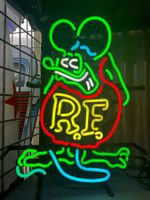 Rat Fink Leuchtreklame