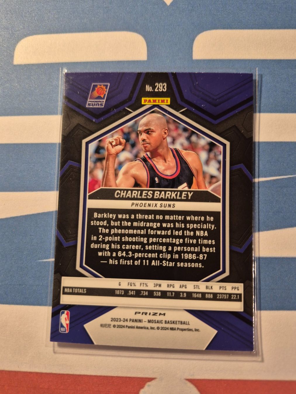 Panini Carte collezionabili: NBA Charles Barkley Phoenix Suns – Usato da Treiten venduto da Sauber73 1
