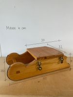 Holzschlitten