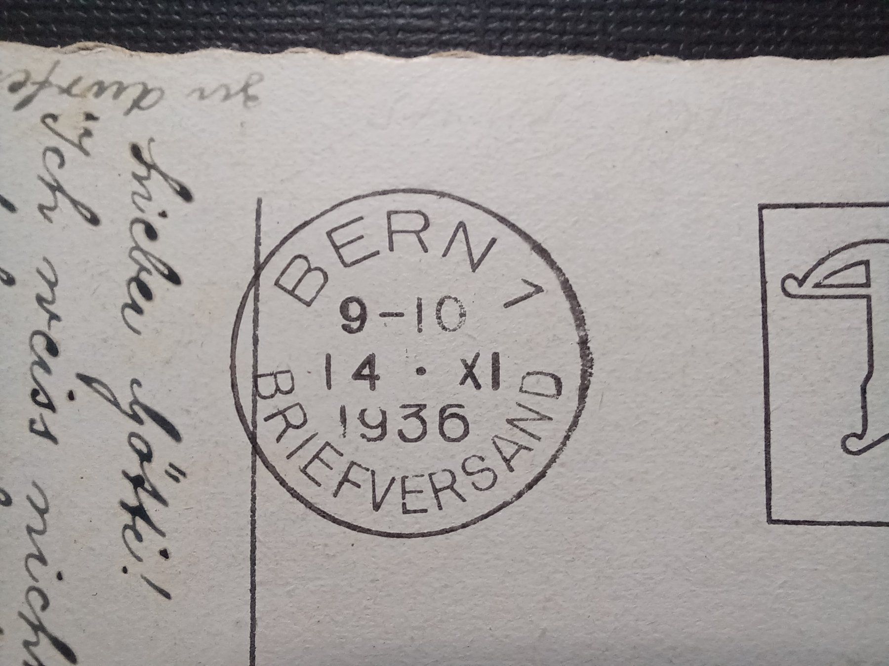 Cartoline postali: No. 16, Bern - Universität, 1936, – Usato da Aarau Rohr venduto da mgvw 3