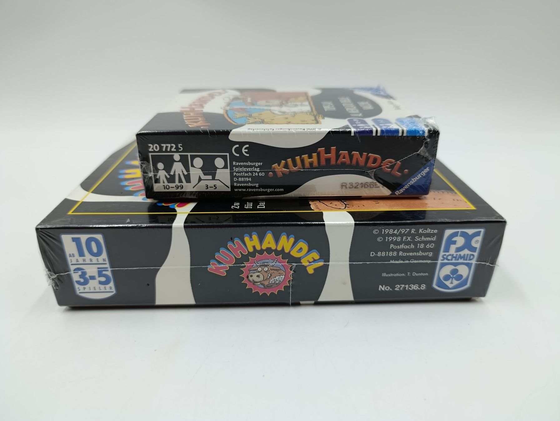 Ravensburger Giochi: 2 Kuhhandel Kartenspiel, neu – Nuovo e nell'imballaggio originale da Wil SG venduto da Donaldus 2