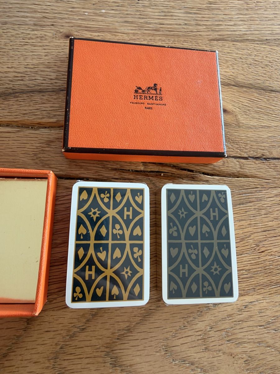 Giochi: Hermes Mini Spielkarten Set 2 Decks mit Originalbox – Nuovo e nell'imballaggio originale da Zürich venduto da per03 1