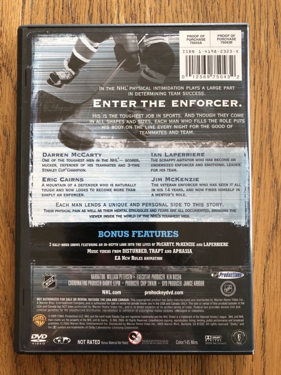 Tutti i DVDs: Honor & Courage (NHL-Import-DVD) – Usato da Embrach venduto da rocky84 3