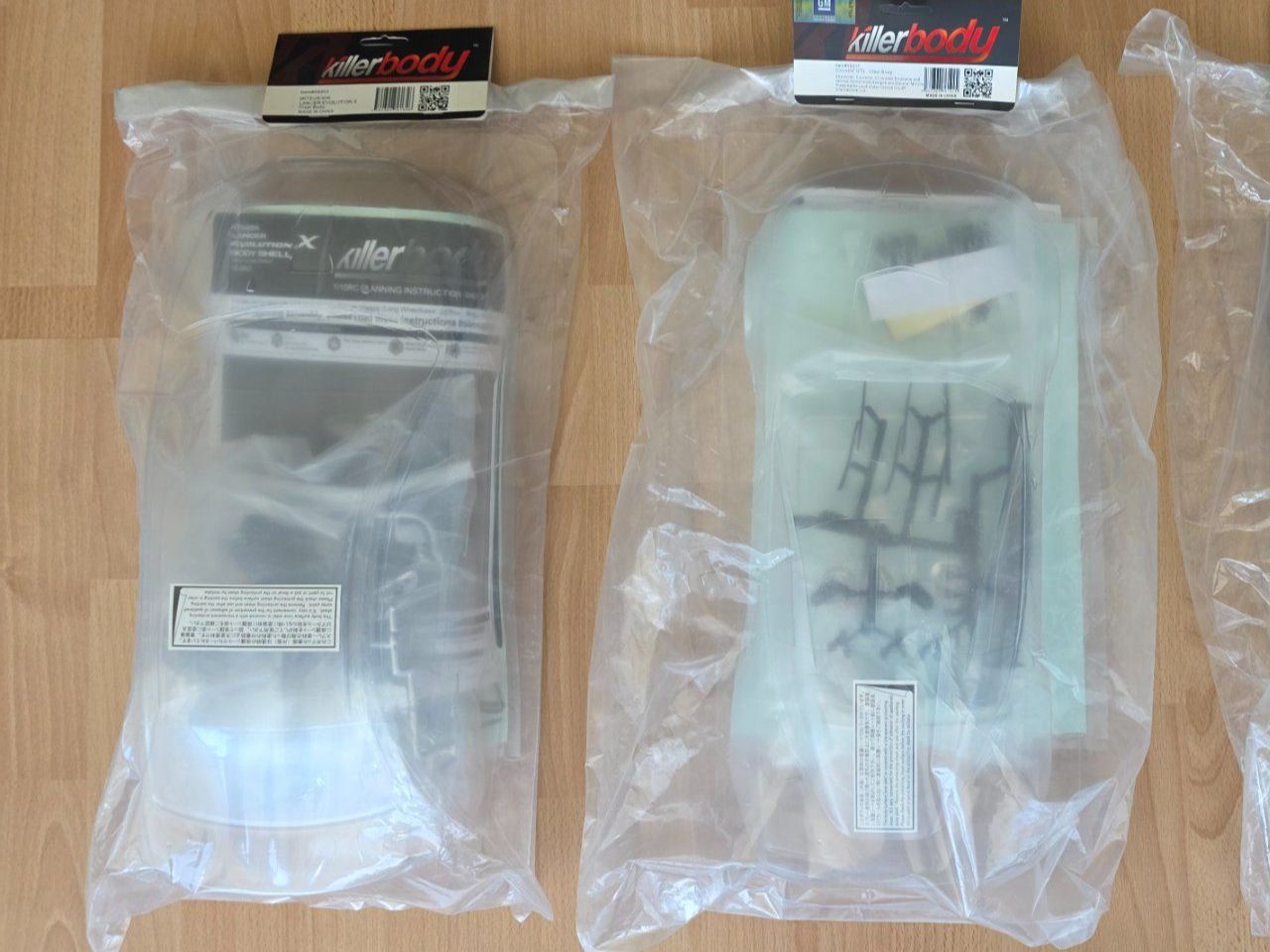 RC Kits de montage: 2x Killerbody RC Karosserien Corvette & Lancer Evo – Neuf avec emballage d'origine à Winterthur par Marcstar