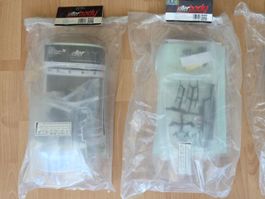 2x Killerbody RC Karosserien Corvette & Lancer Evo
