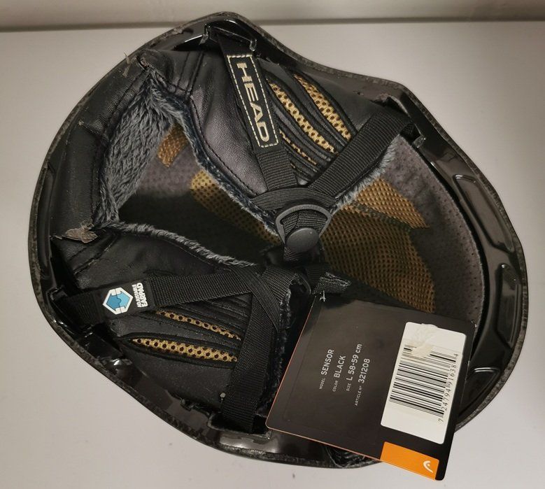 Head Helme: HEAD Skihelm Sensor Series, Black, Grösse L 58-59 cm – Gebraucht aus Wilen b. Wollerau von morethanmusic 2
