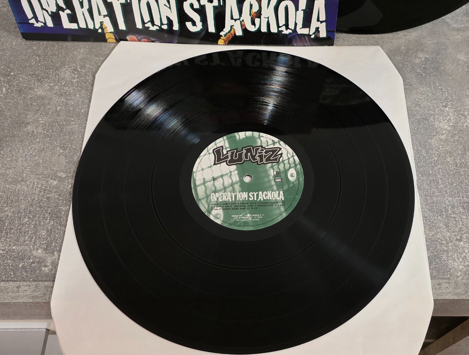 Dischi in vinile: Luniz - Operation Stackola, LP Vinyl, Ultra rare 1995 Rap – Usato da Zürich venduto da spin23 5