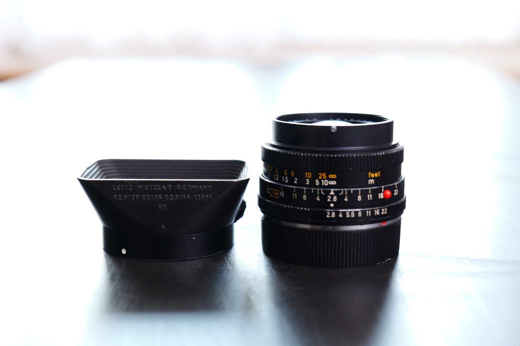 Leica Obiettivi: Leica Elmarit-R 28mm f2.8 – Usato da Tecknau venduto da LevinLaufmann 2