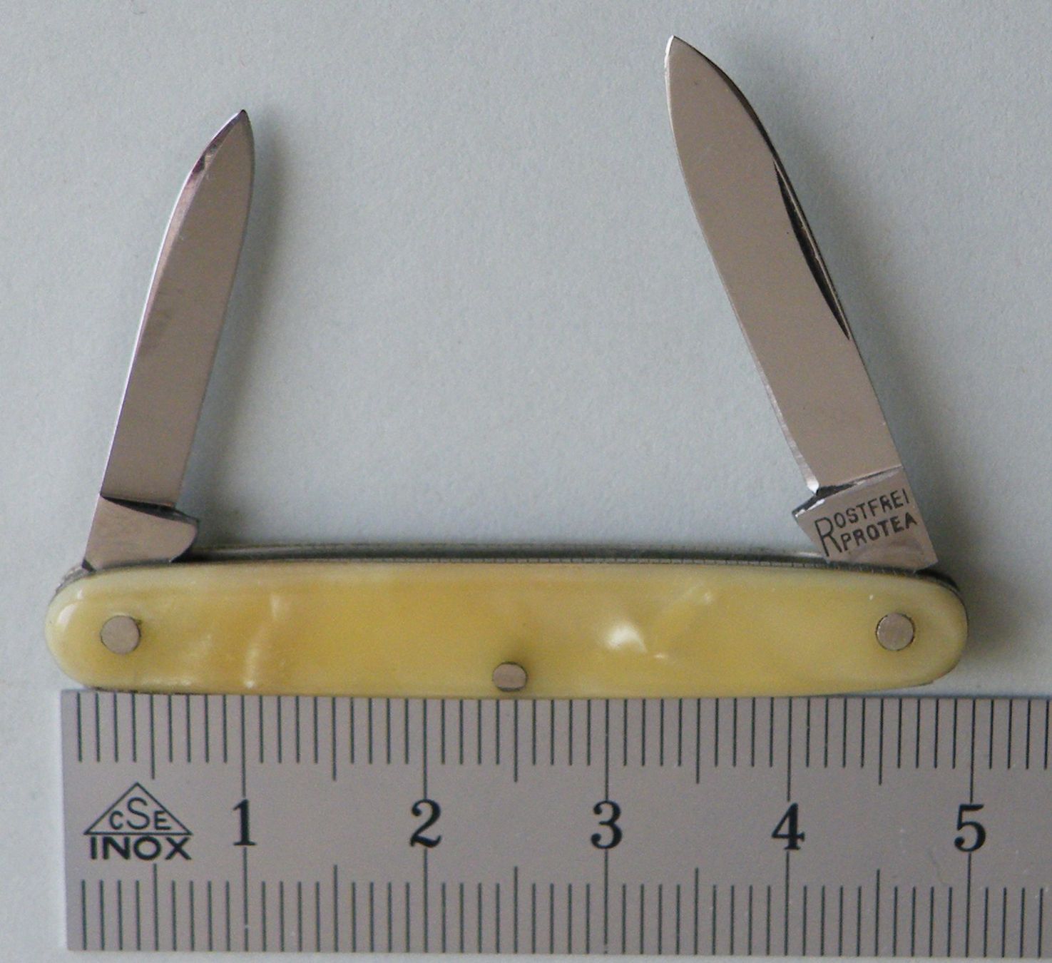 Coltelli tascabile: miniature PROTEA ROSTFREI Taschenmesser Sackmesser mini – Usato da Zürich venduto da Turta