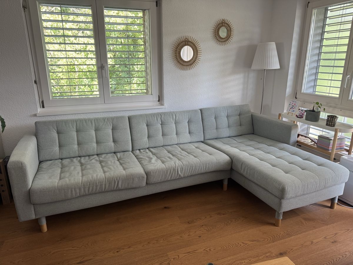 Divani: IKEA Landskrona 4er Sofa in Hellgrün – Usato da Eglisau venduto da sorayaliisa