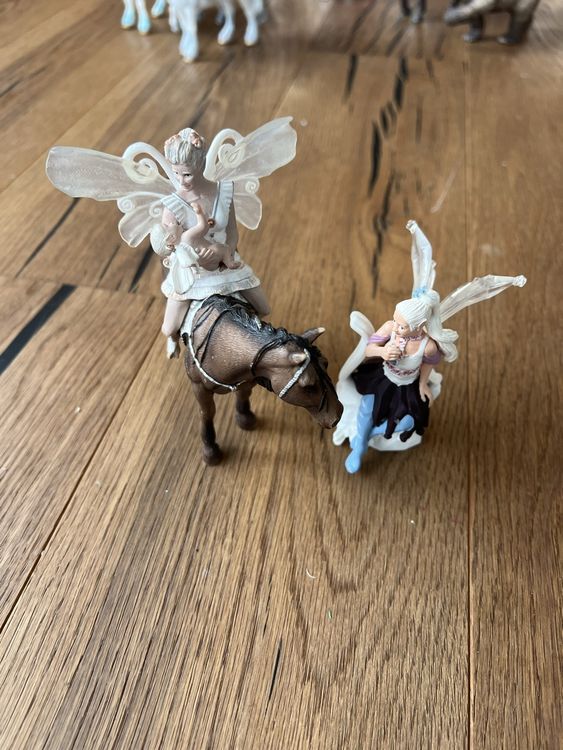  Schleich Bayala Pferd mit Elfe, Elfe (Gebraucht) in Geroldswil für CHF Motiv 