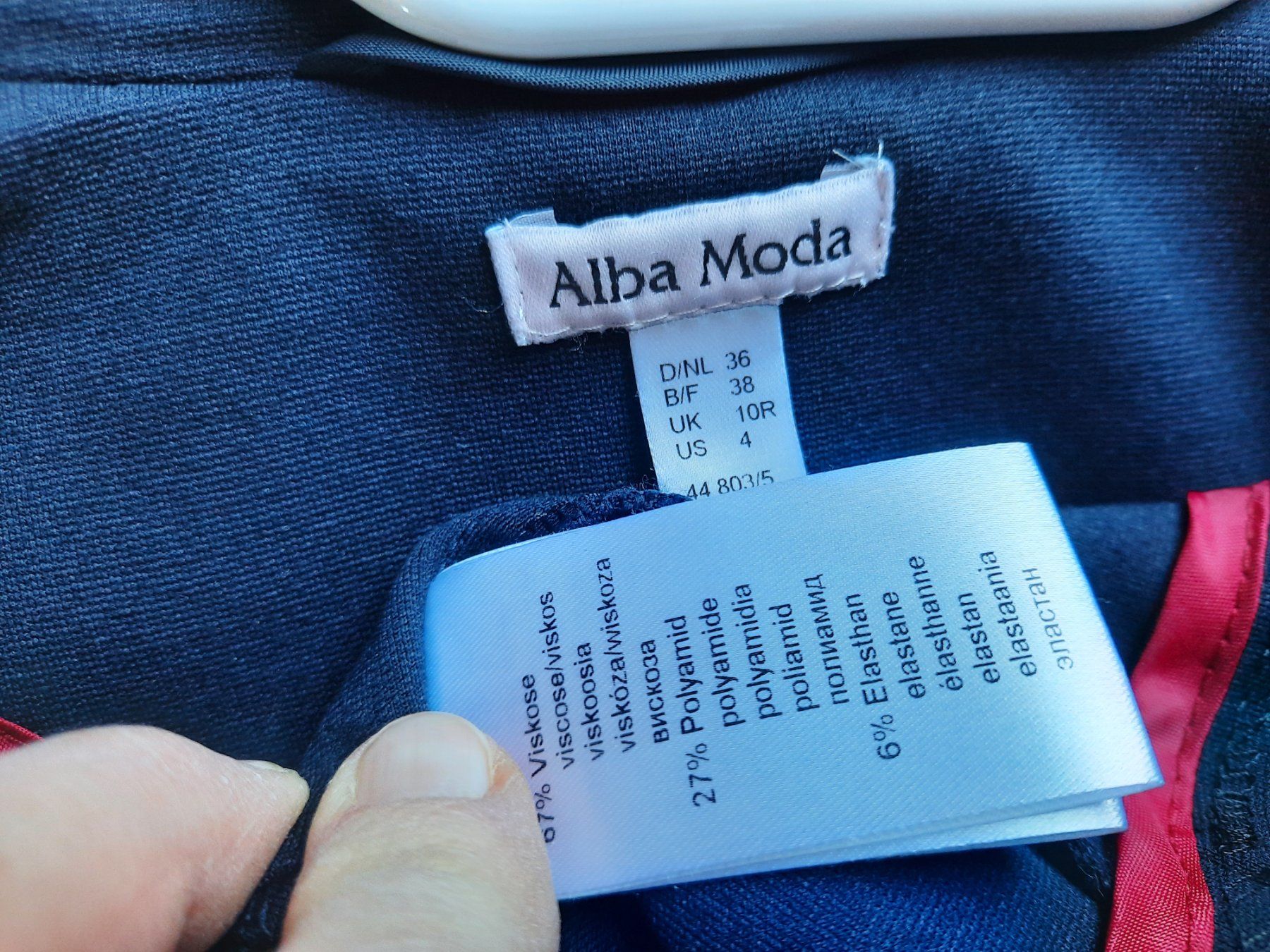 Alba Moda Giacche: ALBA MODA  Damen sweat Blazer Gr.36 – Usato da Buchs SG venduto da miska01 2