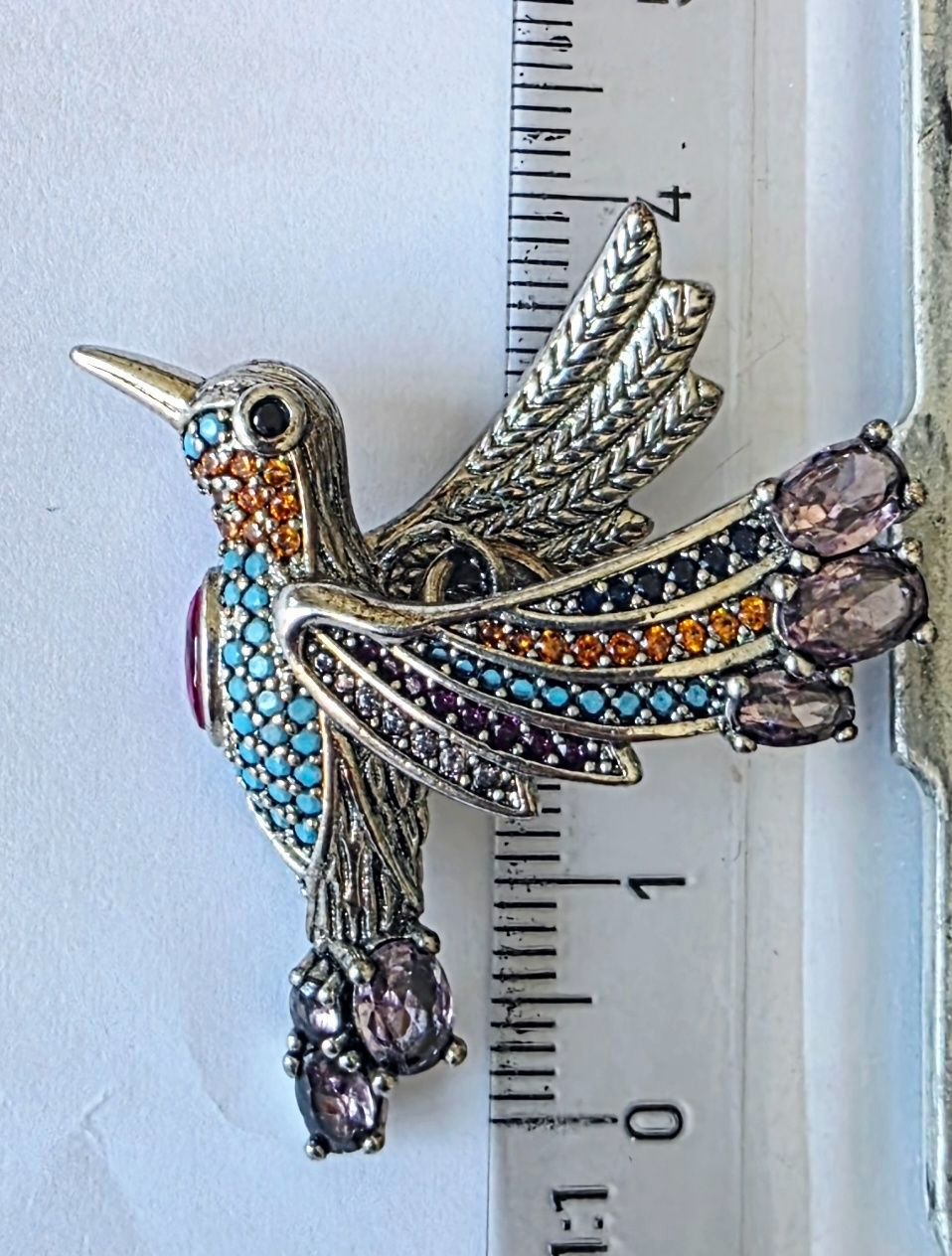 Ciondoli: Kolibri Anhänger Silber 925 – Nuovo (secondo la descrizione) da Madetswil venduto da triforuz 2