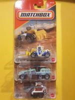 3 x Matchbox BAUSTELLEN FAHRZEUGE