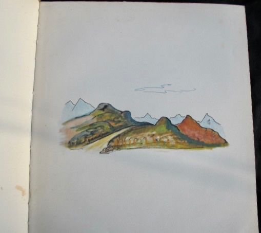 Libri: Buch: Hermann Hesse, Wanderung, mit farbigen Bildern, 1927 – Usato da Wolfisberg venduto da Mirjam13 7
