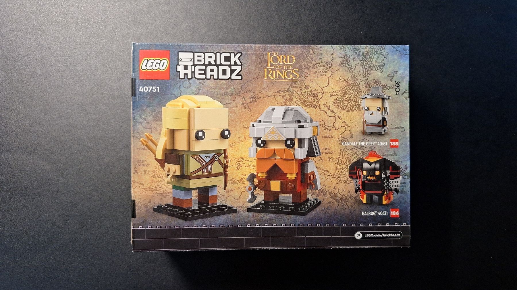 Lego Statuette: LEGO BrickHeadz Gimli & Legolas 40751 OVP – Nuovo e nell'imballaggio originale da Adliswil venduto da Mirmuun 1
