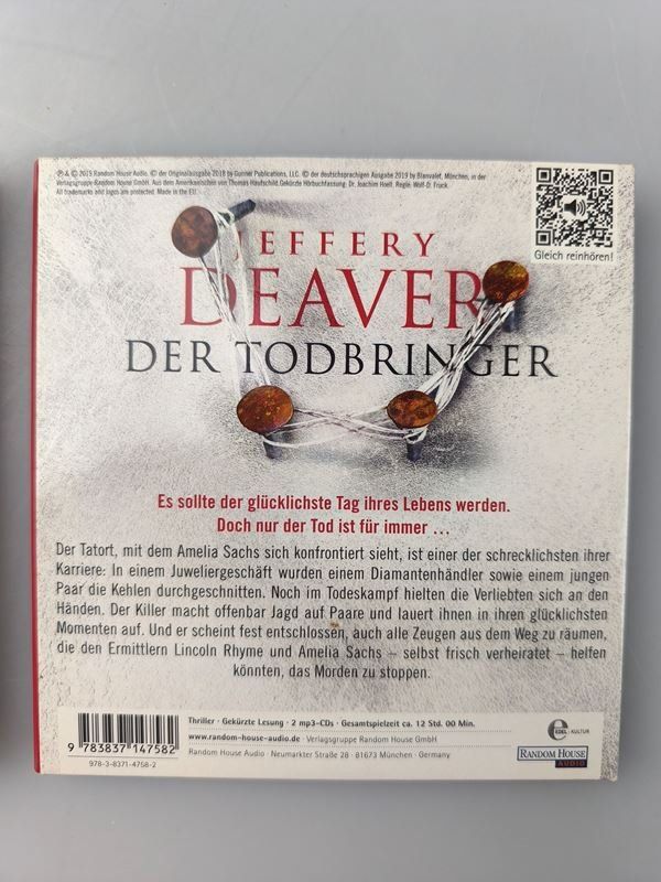 Hörbücher: JEFFERY DEAVER Hörbücher Set – Gebraucht aus Rüti ZH von Restwert_Rueti_ZH 3
