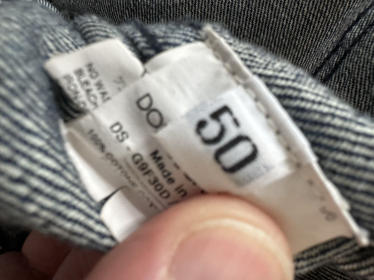 Dolce & Gabbana Giacche: Dolce Gabbana Jersey Jeans Jacket 50 – Nuovo (secondo la descrizione) da Zug venduto da OJ1212 4