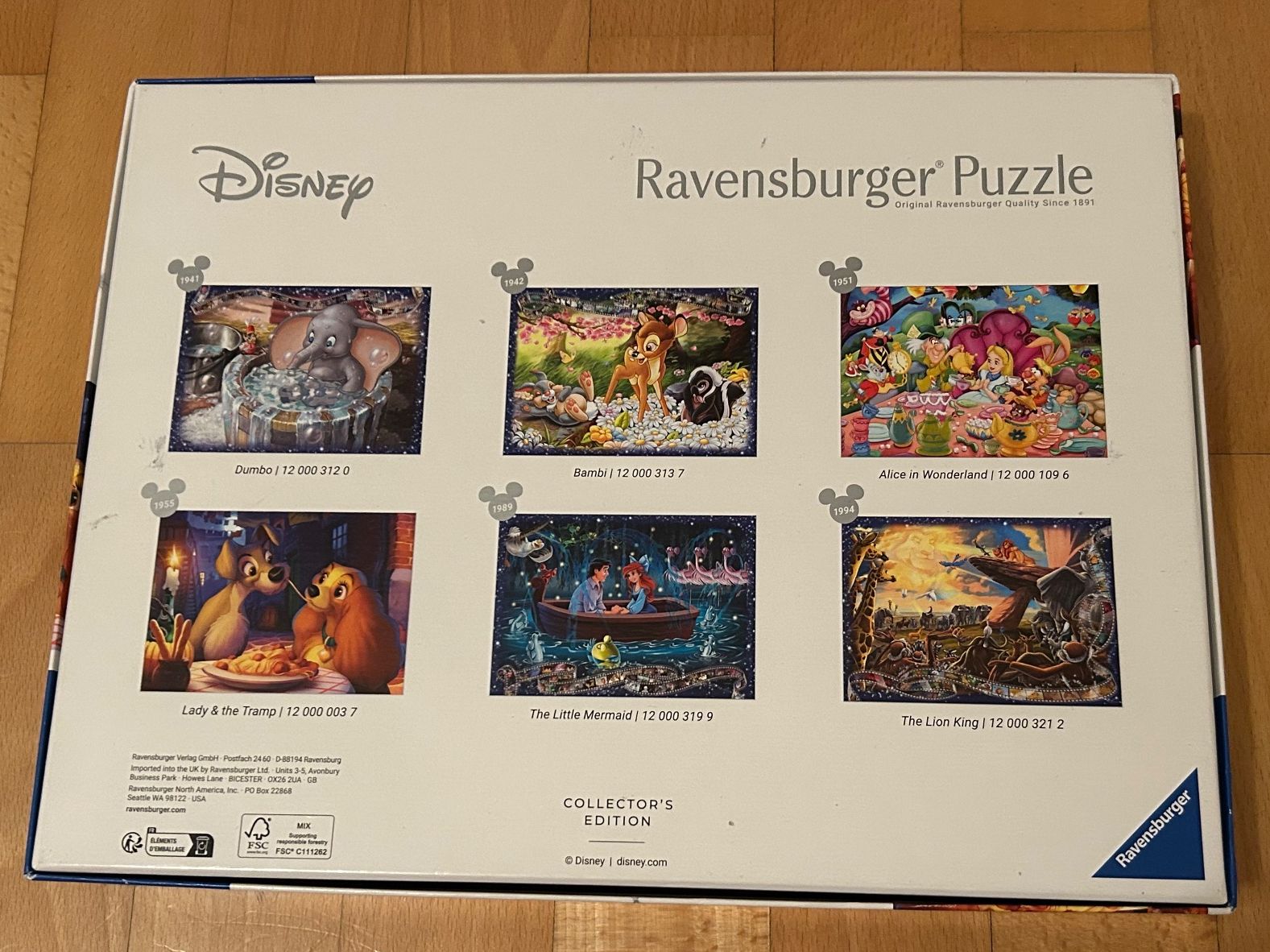 Ravensburger Puzzles: Disney Puzzle Susi und Strolch – D'occasion à Rodersdorf par theysee 1
