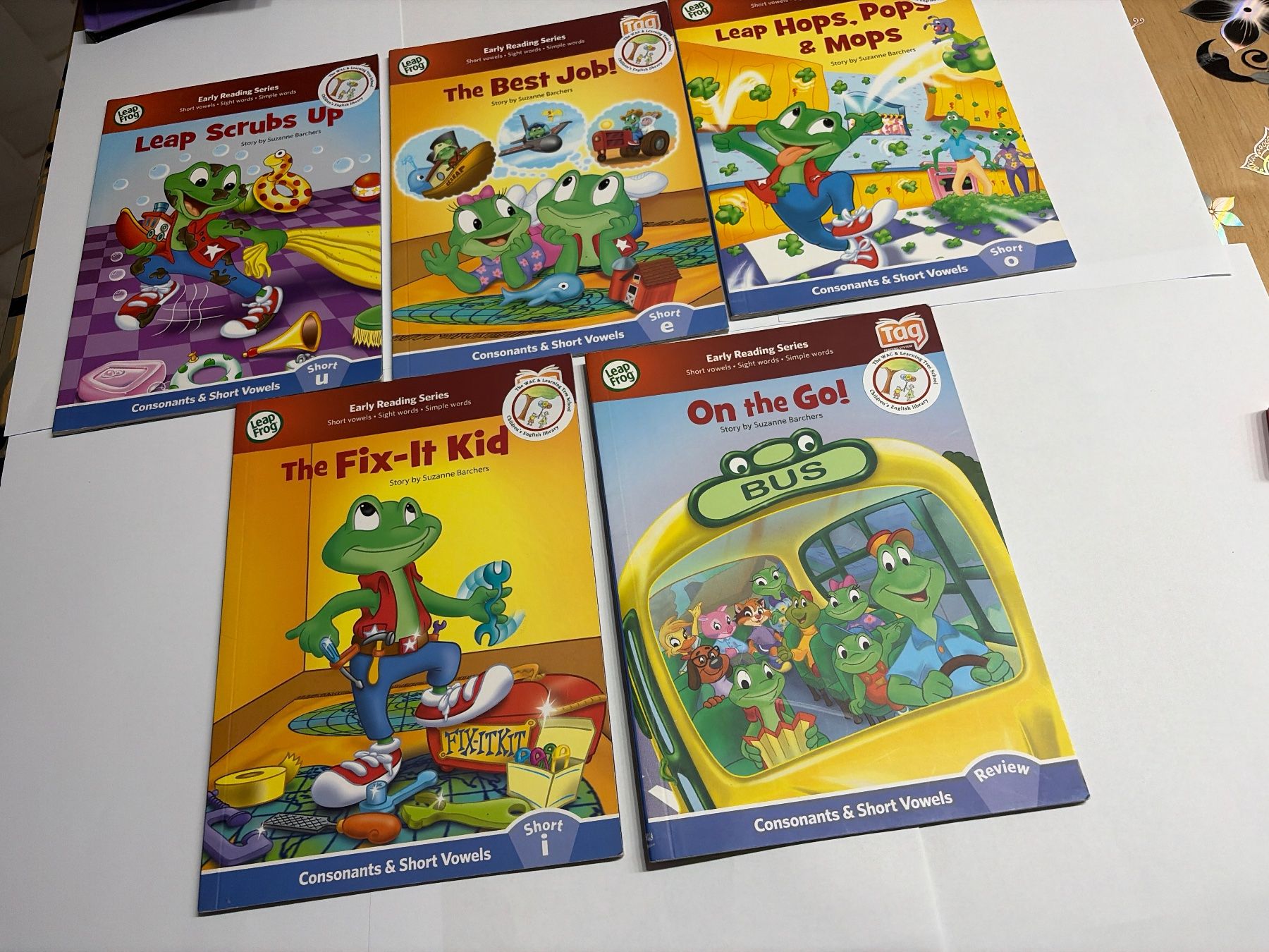 Bücher: LeapFrog Tag Learn to Read 5 Bücher – Neu (gemäss Beschreibung) aus Uster von oranger_pulli