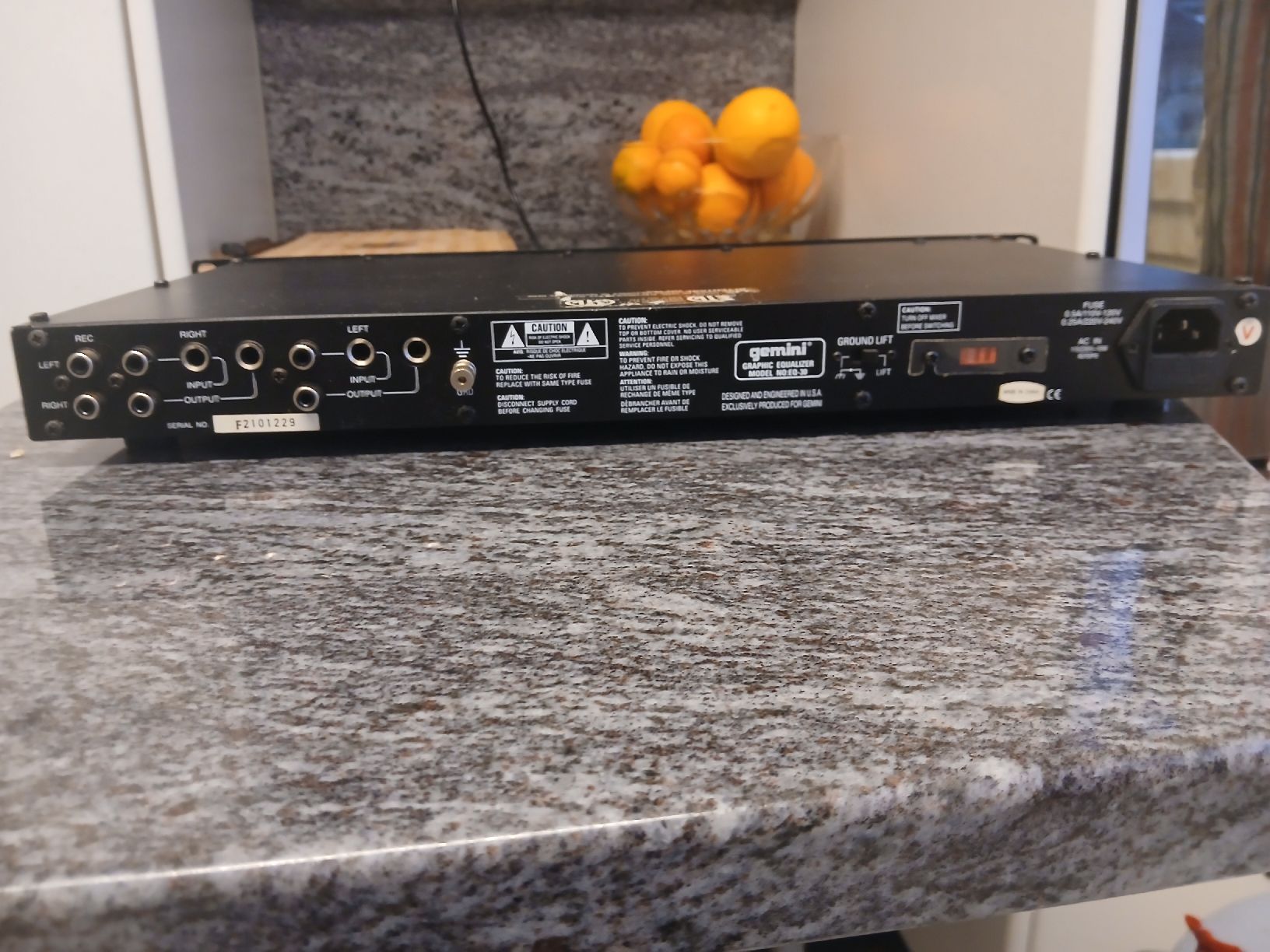 Equalizzatori: Gemini EQ-30 Graphic Equalizer – Usato da Kriens venduto da BenjaminsTokey 2