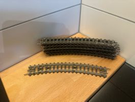 Modelleisenbahn Gleise Kurve 10x gebrauchter Zustand