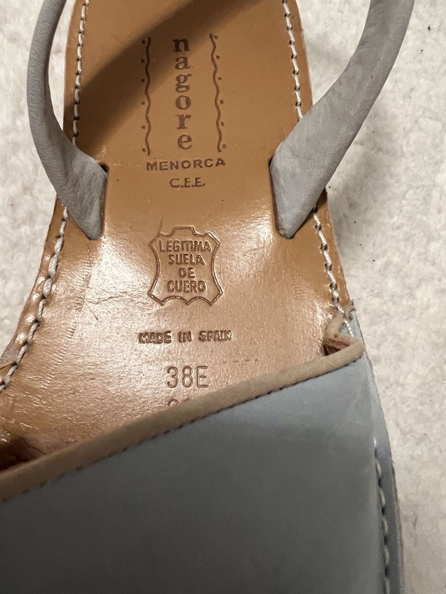 Scarpe da donna: NEUWERTIG**SANDALE BLAU Gr.38**SEHR BEQUEM*** – Nuovo (secondo la descrizione) da Zürich venduto da Ceca52 4