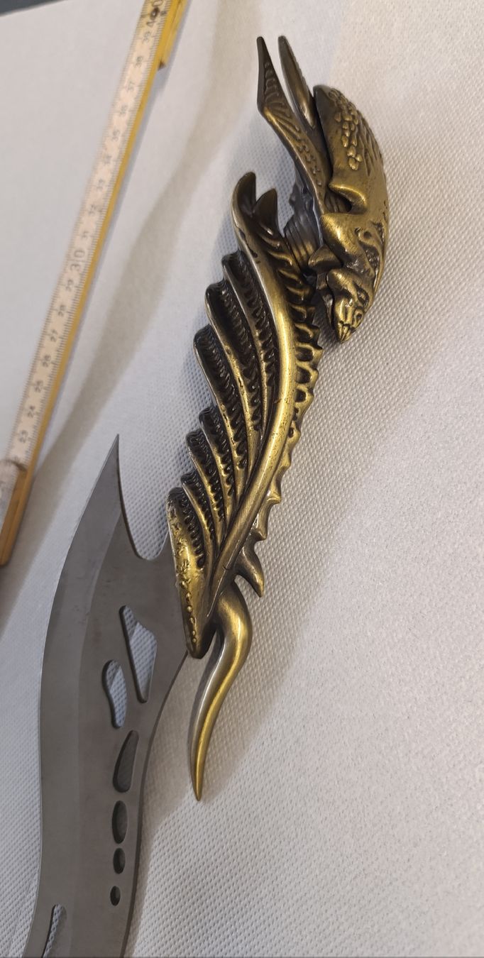 Besteck: Dague/ Dolch/ style " Alien/H.R.Giger/ Collection/Décoration – Gebraucht aus Avry-sur-Matran von dav_nm5p 1