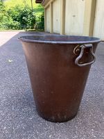Kupfer Kessel konisch mit 2 Henkel