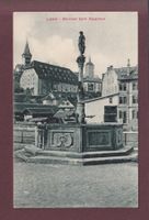 LUZERN - Brunnen beim Zeughaus