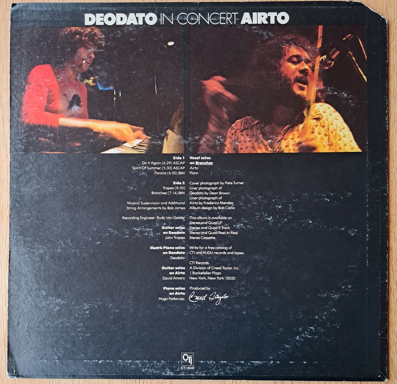 Schallplatten: Deodato / Airto - In Concert – Gebraucht aus Meggen von Ricardokoch 1
