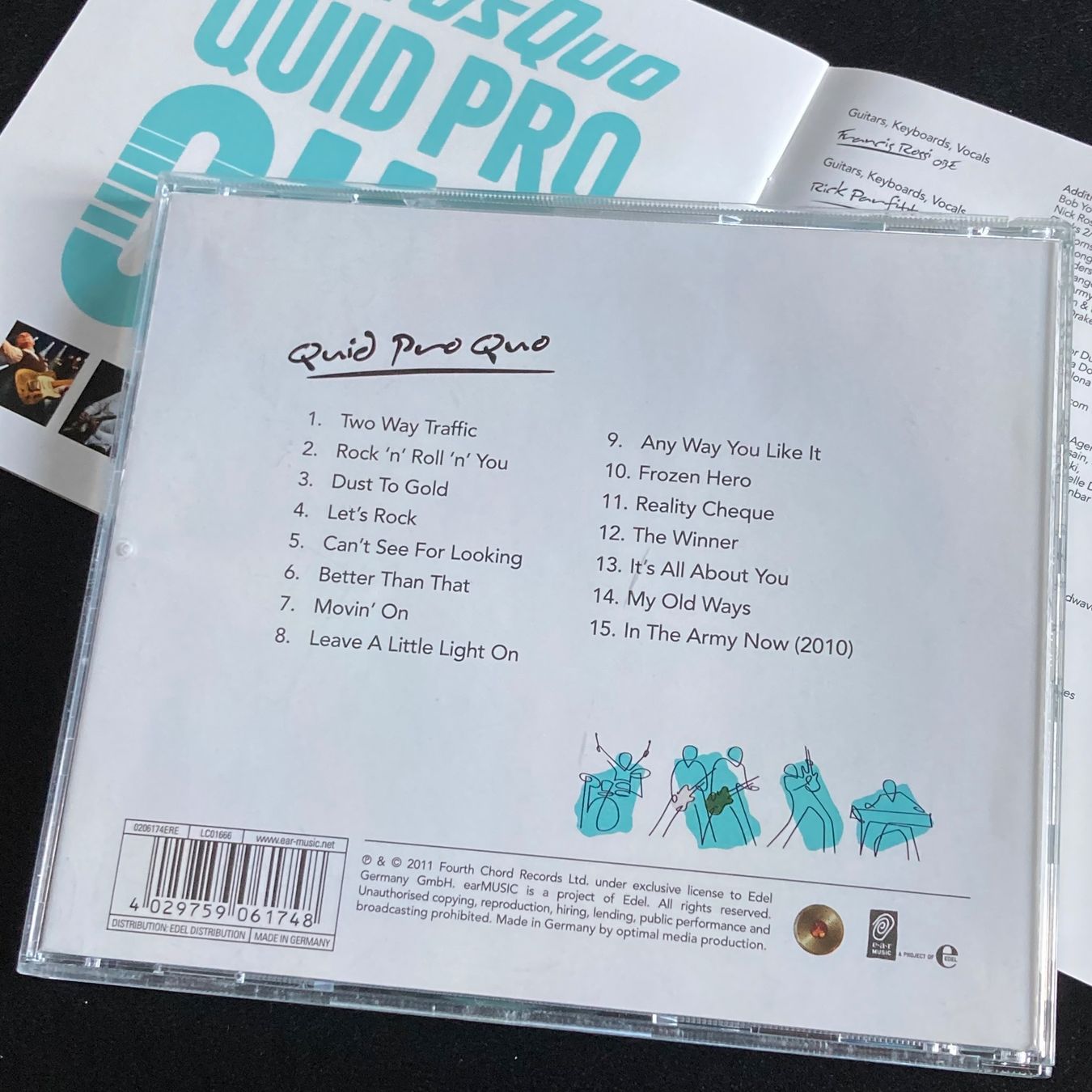 CD: Status Quo - Quid Pro Quo – Usato da Bern venduto da Ntsamina 1