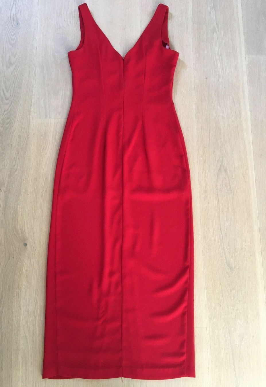 Vestiti: Rotes Abendkleid Grösse 36 – Usato da Winkel venduto da Flyhy2020 2