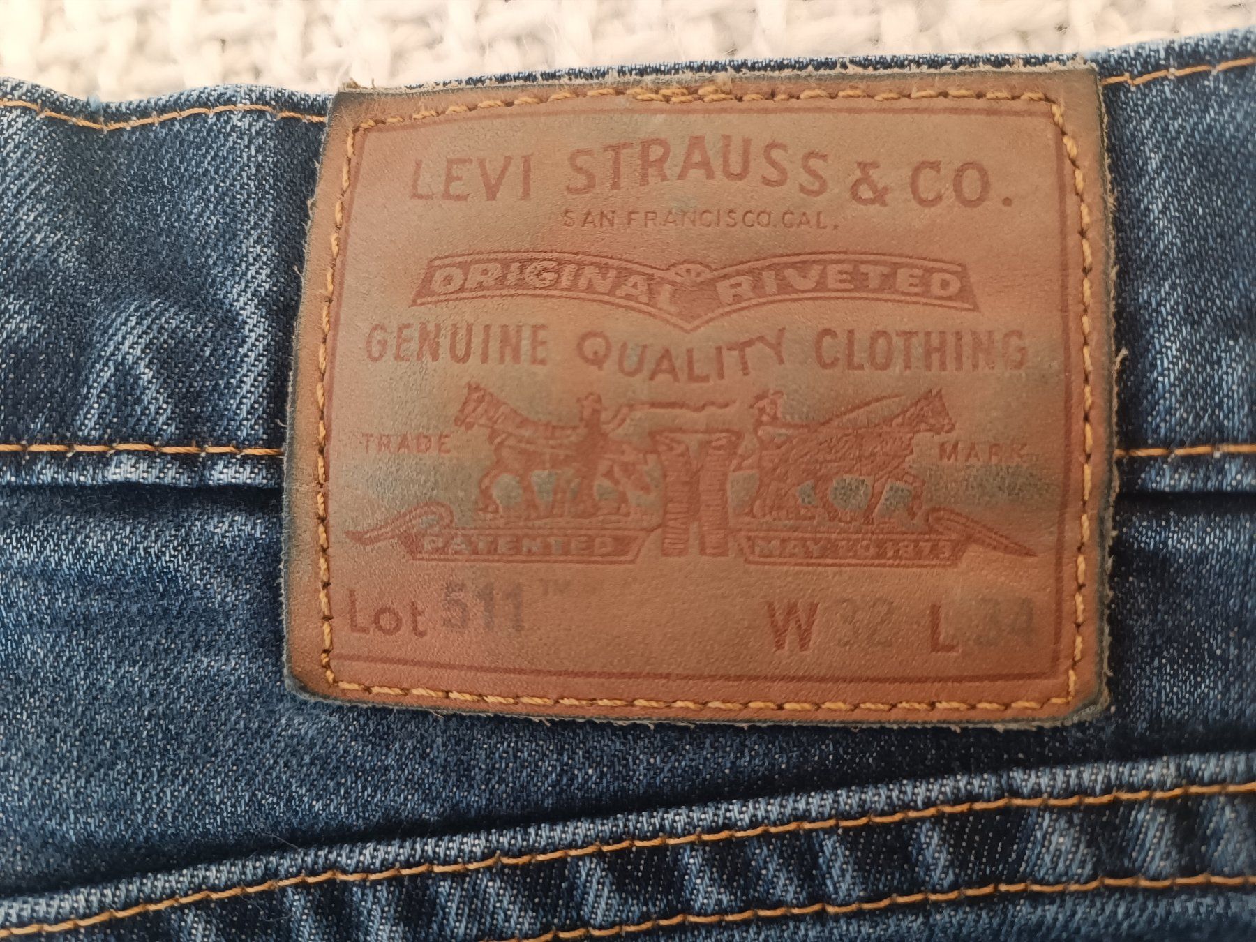 Levi's Jeans: Original Jean LEVI 511 Gr. S / W32 L 34 – Usato da Genève venduto da Mercedest7 3