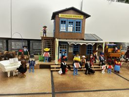 Playmobil Western Colorado Springs Bahnhof Rarität!