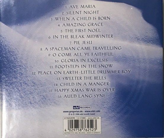 CD: Gregorian - Christmas Chants (CD) – Usato da Grüningen venduto da Qgtr5J8a 1